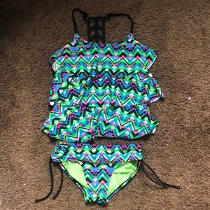 Patterned bathing suit from justice